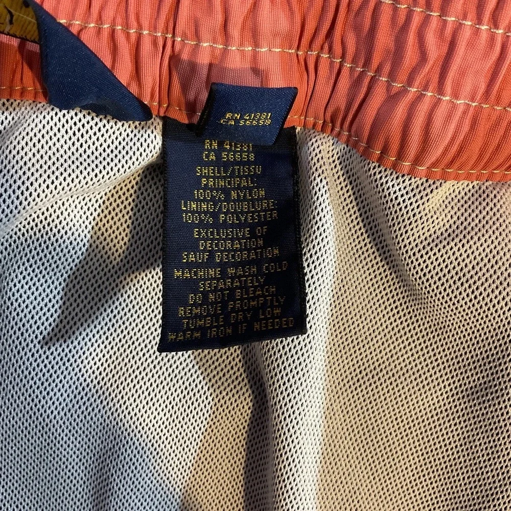 Polo Ralph Lauren Mens Swim Trunks Shorts Navy Cargo Pocket Size XXL